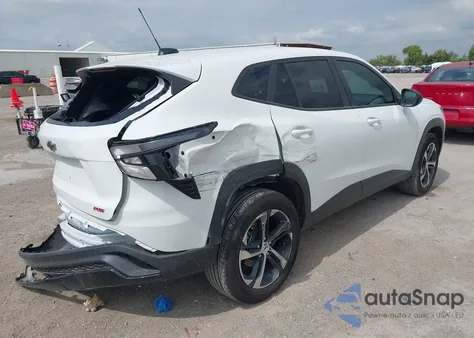 2025 Chevrolet Trax Fwd 1Rs z USA, uszkodzony, nr VIN KL77LGEP4SC273736